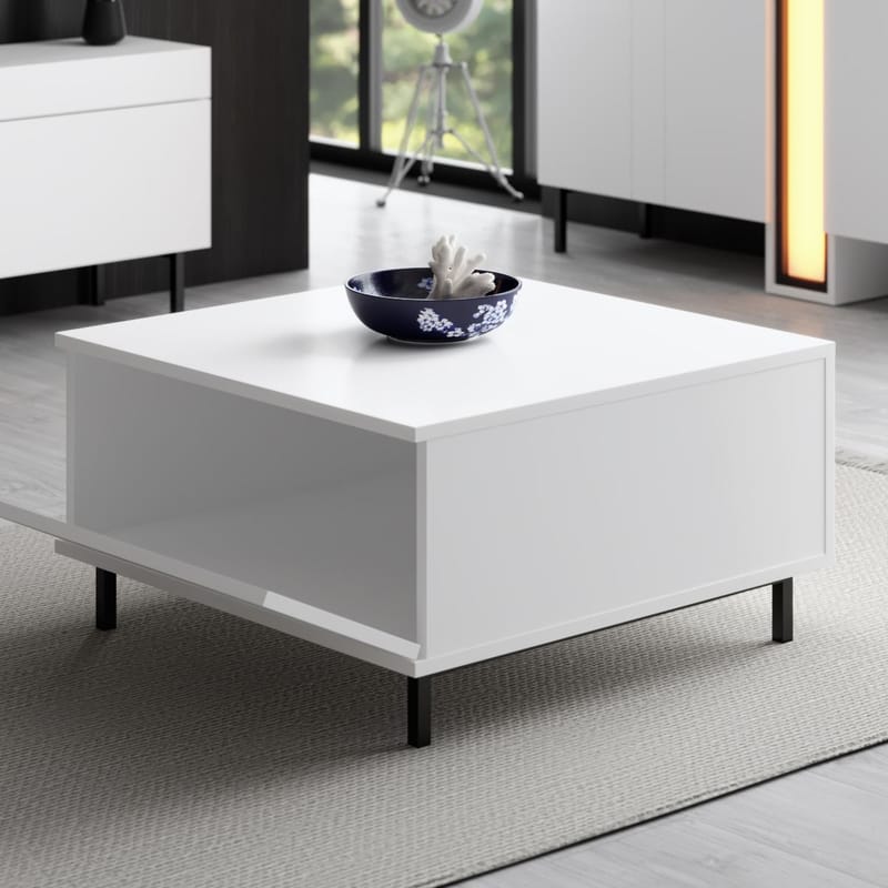 Djarhint Soffbord 75 cm - Vit - Möbler - Bord & matgrupp - Soffbord