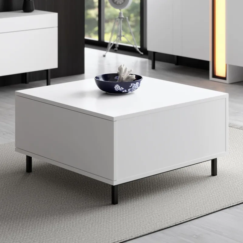 Djarhint Soffbord 75 cm - Vit - Möbler - Bord & matgrupp - Soffbord