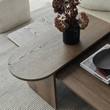 Djarhint Soffbordsset 82 cm - Brons och valnöt - Möbler - Bord & matgrupp - Soffbord