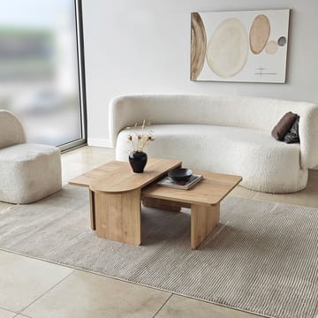 Djarhint Soffbordsset 82 cm - Bronze och Sapphire Oak - Möbler - Bord & matgrupp - Soffbord