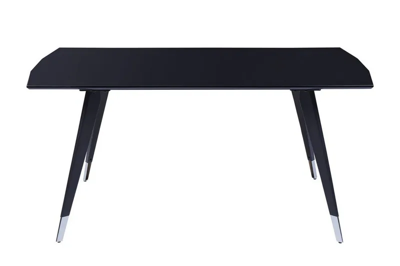 Dolbeau Matbord 90x160 cm - Svart/Silver - Möbler - Bord & matgrupp - Matbord & köksbord