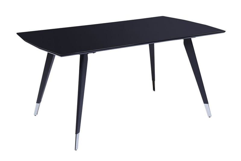 Dolbeau Matbord 90x160 cm, Svart/Silver