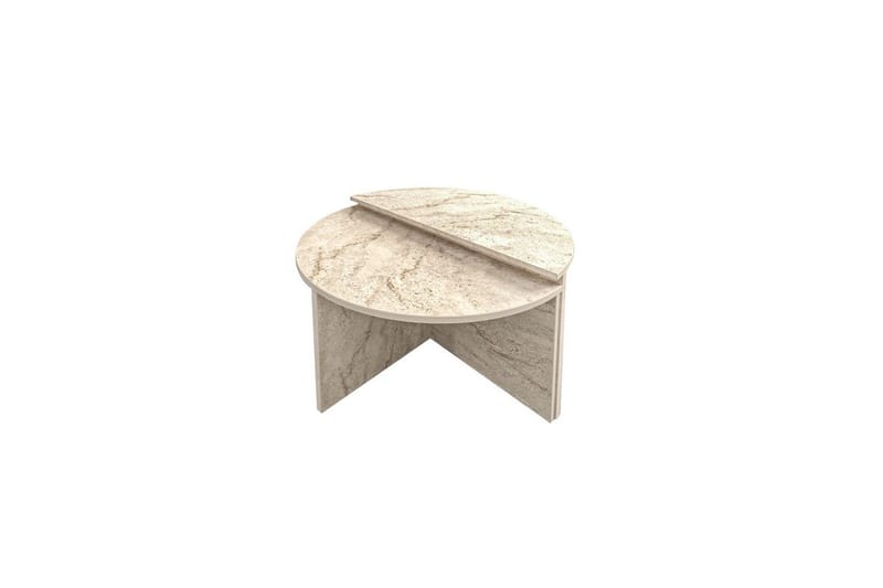 Dolcer Soffbord 70 cm - Ivory - Möbler - Bord & matgrupp - Soffbord