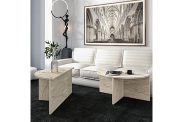 Dolcer Soffbord 70 cm - Ivory - Möbler - Bord & matgrupp - Soffbord