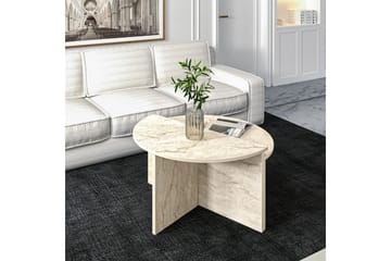 Dolcer Soffbord 70 cm - Ivory - Möbler - Bord & matgrupp - Soffbord