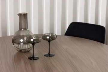 Durango Matgrupp 120 cm Rund med 4 Night Stolar - Valnöt - Möbler - Bord & matgrupp - Matgrupp