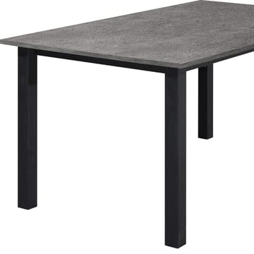 Durham Matbord 120x80 cm - Betonggrå och svart - Möbler - Bord & matgrupp - Matbord & köksbord