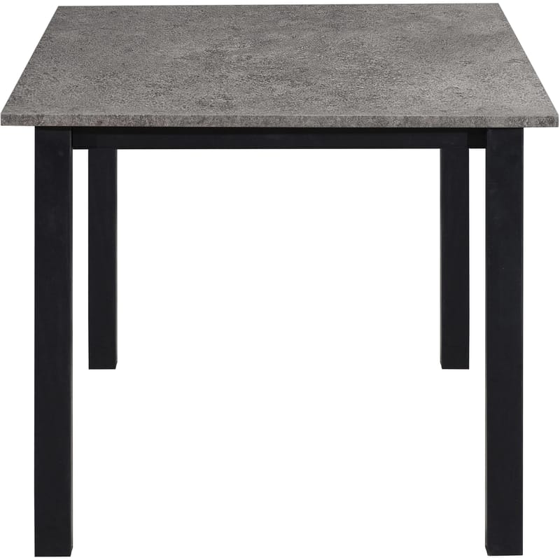Durham Matbord 120x80 cm - Betonggrå och svart - Möbler - Bord & matgrupp - Matbord & köksbord