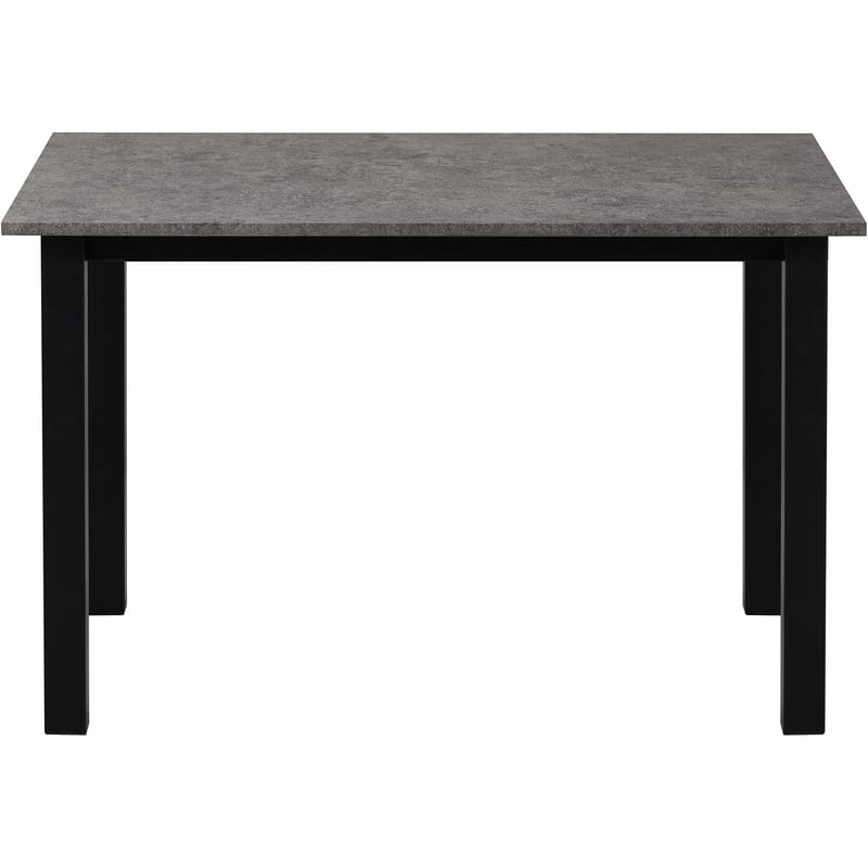 Durham Matbord 120x80 cm - Betonggrå och svart - Möbler - Bord & matgrupp - Matbord & köksbord