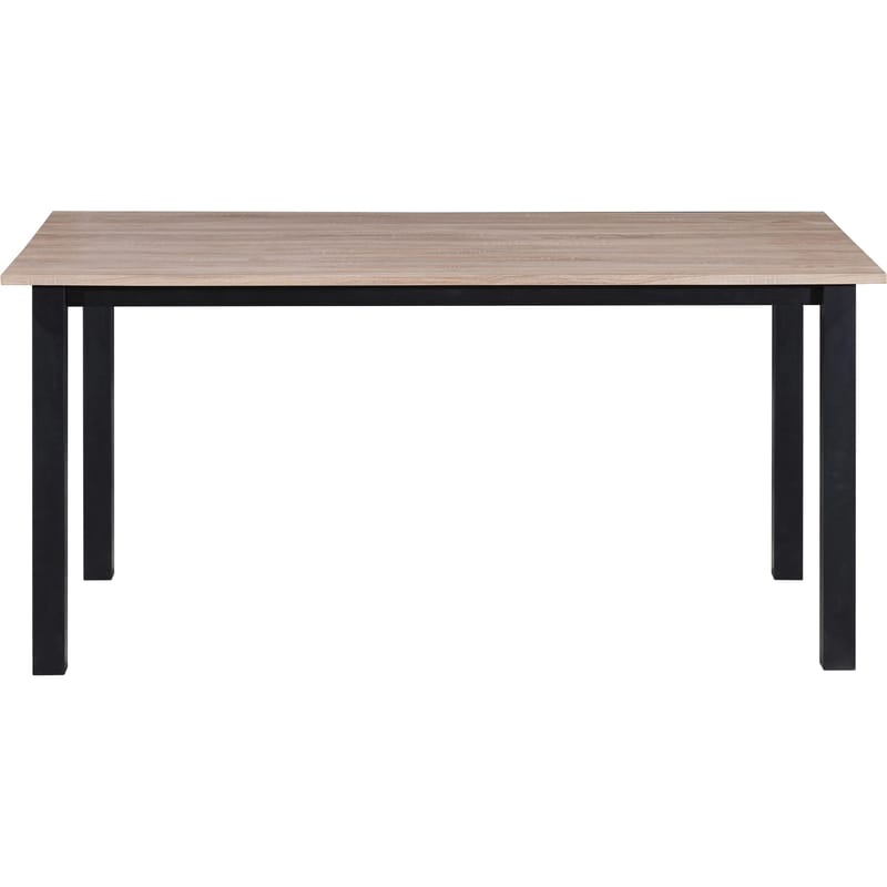 Durham Matbord 160x90 cm - Ekbrun och svart - Möbler - Bord & matgrupp - Matbord & köksbord