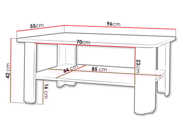 Durvan Soffbord 96 cm - Möbler - Bord & matgrupp - Soffbord