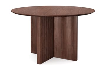 Edda Runt Matbord 130cm Fanér