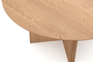 Edda Runt Matbord 150cm Fanér - Ek - Möbler - Bord & matgrupp - Matbord & köksbord