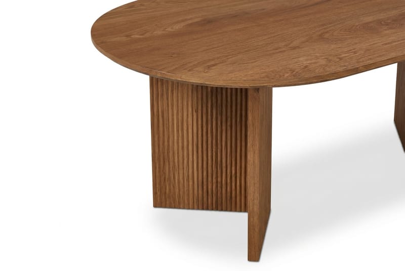 Edda Soffbord Oval 120 cm - Ek - Möbler - Bord & matgrupp - Soffbord