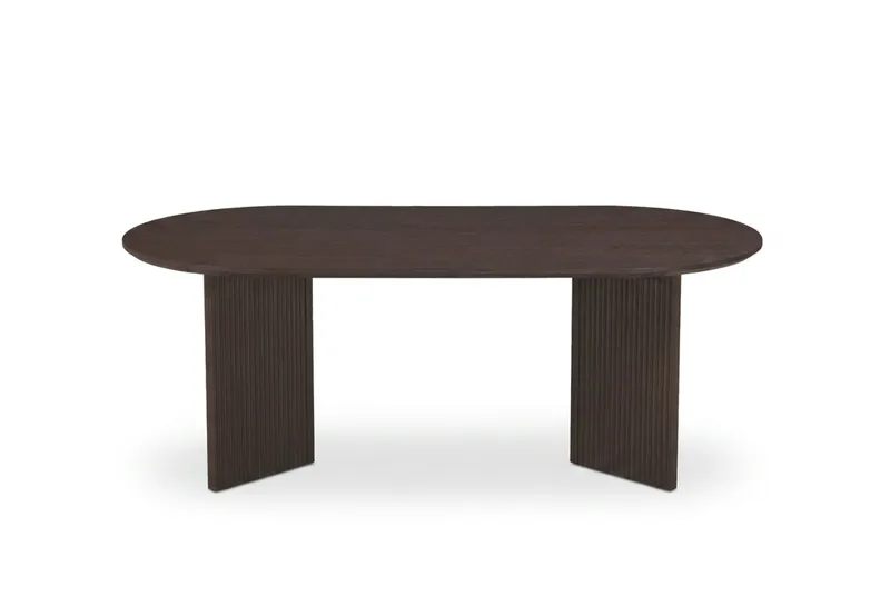 Edda Soffbord Oval 120 cm - Rökt ek - Möbler - Bord & matgrupp - Soffbord