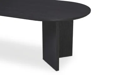 Edda Soffbord Oval 120 cm - Svart - Möbler - Bord & matgrupp - Soffbord