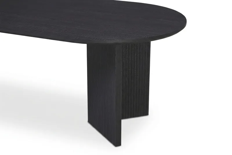 Edda Soffbord Oval 120 cm - Svart - Möbler - Bord & matgrupp - Soffbord