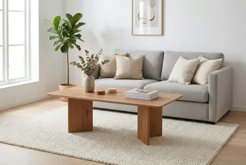 Edda Soffbord Rektangulär 120 cm - Ek - Möbler - Bord & matgrupp - Soffbord