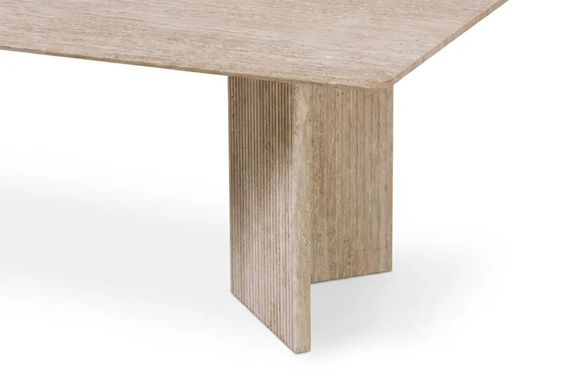 Edda Soffbord Rektangulär 120 cm - Travertin - Möbler - Bord & matgrupp - Soffbord