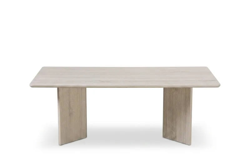 Edda Soffbord Rektangulär 120 cm - Vitlaserad ek - Möbler - Bord & matgrupp - Soffbord