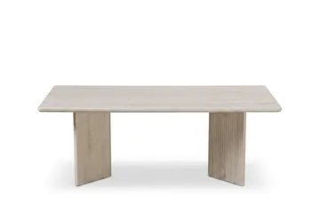Edda Soffbord Rektangulär 120 cm - Vitlaserad - Möbler - Bord & matgrupp - Soffbord