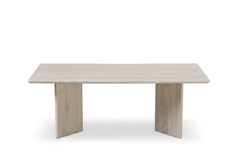 Edda Soffbord Rektangulär 120 cm - Vitlaserad - Möbler - Bord & matgrupp - Soffbord