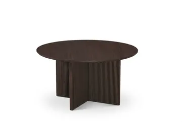 Edda Soffbord Rund 85 cm - Rökt ek - Möbler - Bord & matgrupp - Soffbord