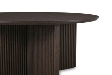 Edda Soffbord Rund 85 cm - Rökt ek - Möbler - Bord & matgrupp - Soffbord