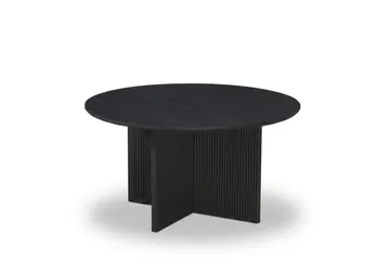 Edda Soffbord Rund 85 cm - Svart - Möbler - Bord & matgrupp - Soffbord