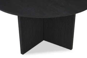 Edda Soffbord Rund 85 cm - Svart - Möbler - Bord & matgrupp - Soffbord