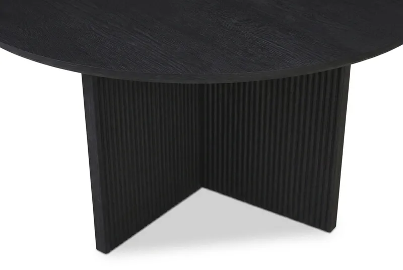 Edda Soffbord Rund 85 cm - Svart - Möbler - Bord & matgrupp - Soffbord