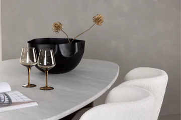 Edina Matgrupp 180 cm Oval med 4 Edina Stolar - Mocca - Möbler - Bord & matgrupp - Matgrupp