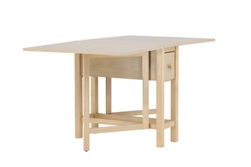 Edward Drop Leaf Table 150x80 cm - Whitewash / - Möbler - Bord & matgrupp - Matbord & köksbord
