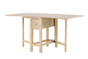 Edward Drop Leaf Table 150x80 cm - Whitewash / - Möbler - Bord & matgrupp - Matbord & köksbord