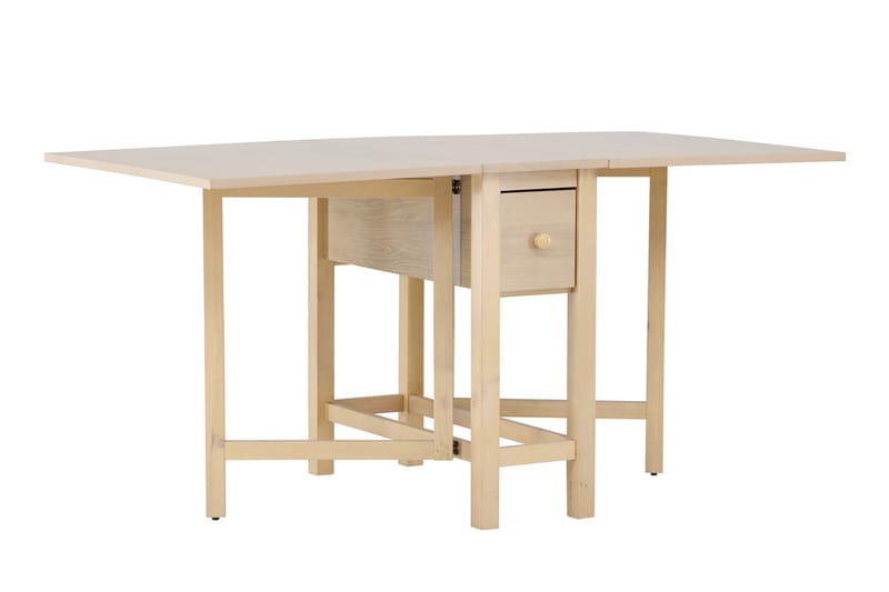 Edward Drop Leaf Table 150x80 cm - Whitewash / - Möbler - Bord & matgrupp - Matbord & köksbord