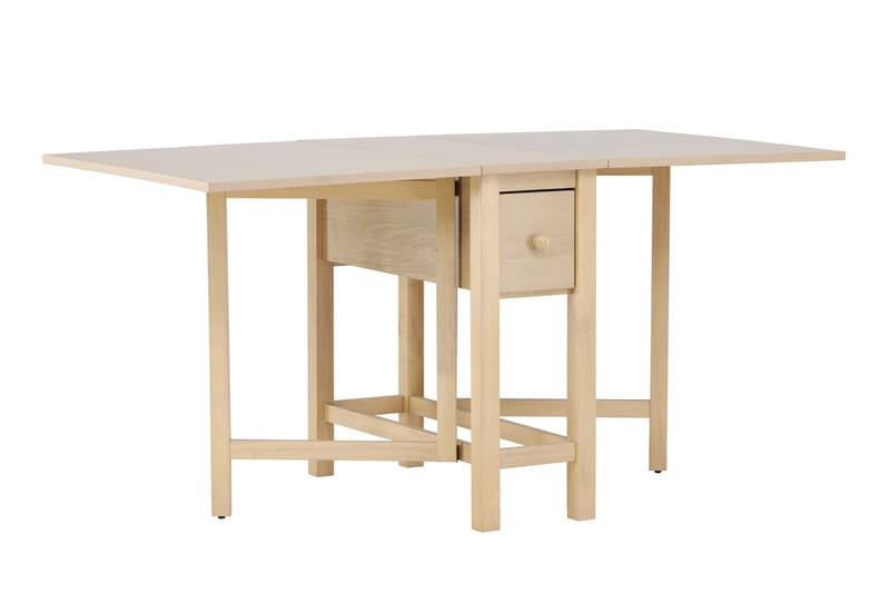 Edward Drop Leaf Table 150x80 cm - Whitewash / - Möbler - Bord & matgrupp - Matbord & köksbord