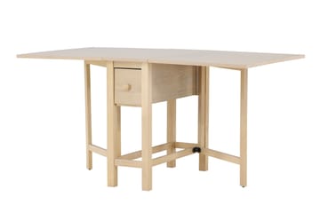 Edward Drop Leaf Table 150x80 cm - Whitewash / - Möbler - Bord & matgrupp - Matbord & köksbord