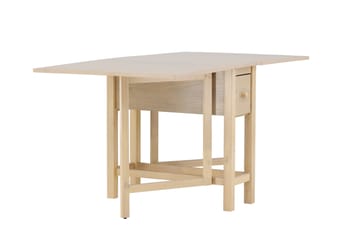Edward Drop Leaf Table 150x80 cm - Whitewash / - Möbler - Bord & matgrupp - Matbord & köksbord