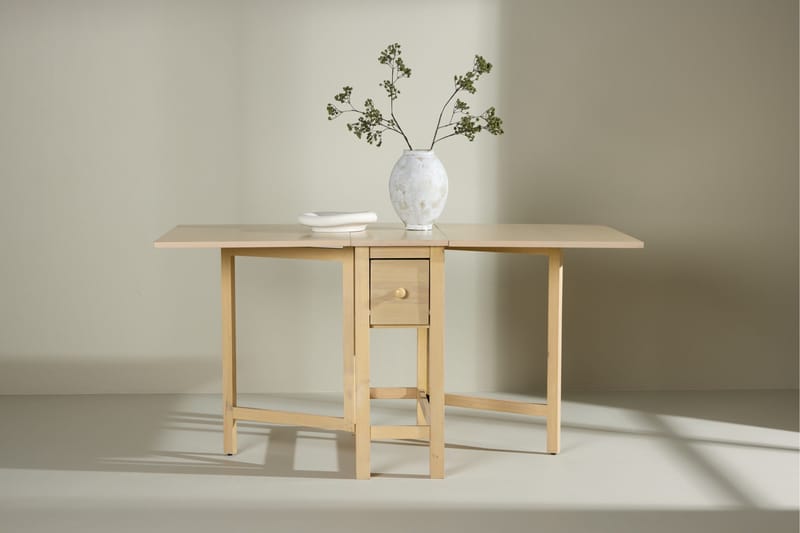 Edward Drop Leaf Table 150x80 cm - Whitewash / - Möbler - Bord & matgrupp - Matbord & köksbord