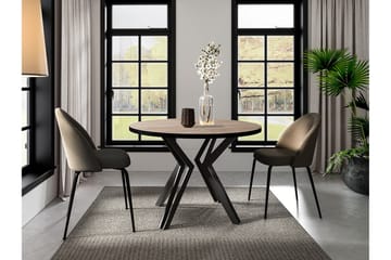 Elan Matbord 176 cm - Svart/Beige - Möbler - Bord & matgrupp - Matbord & köksbord