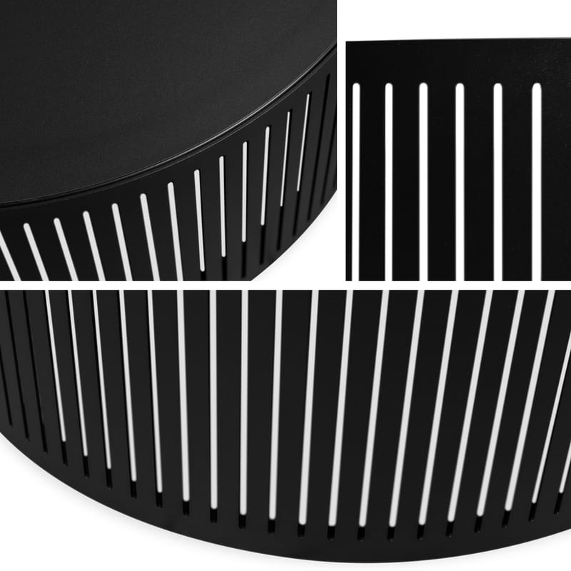 Elenio Soffbord 59 cm Rund - Svart|brun - Möbler - Bord & matgrupp - Soffbord
