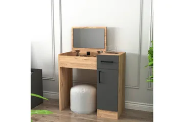 Elgar Sminkbord 77 cm - Brun/Antracit - Möbler - Bord & matgrupp - Sminkbord & toalettbord