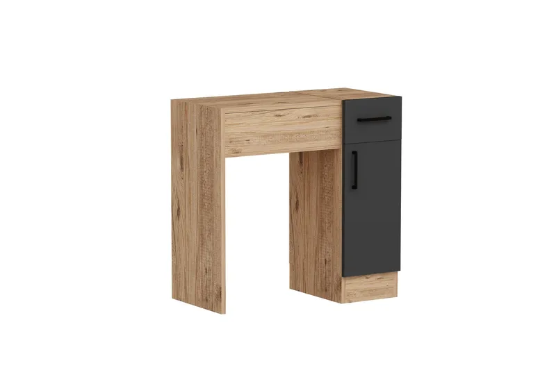 Elgar Sminkbord 77 cm - Brun/Antracit - Möbler - Bord & matgrupp - Sminkbord & toalettbord