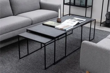 Elgrau Soffbord 120x60 cm - Svart - Möbler - Bord & matgrupp - Soffbord