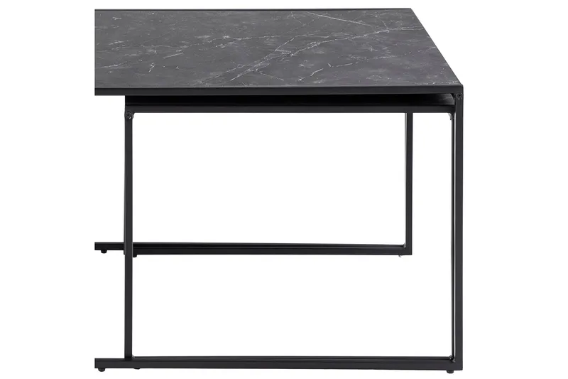 Elgrau Soffbord 120x60 cm - Svart - Möbler - Bord & matgrupp - Soffbord