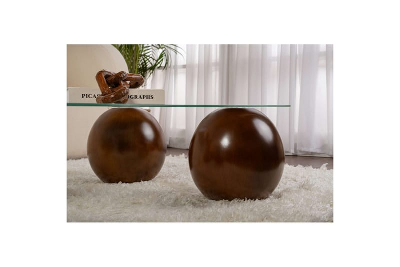 Elinville Soffbord 120 cm - Brun - Möbler - Bord & matgrupp - Soffbord