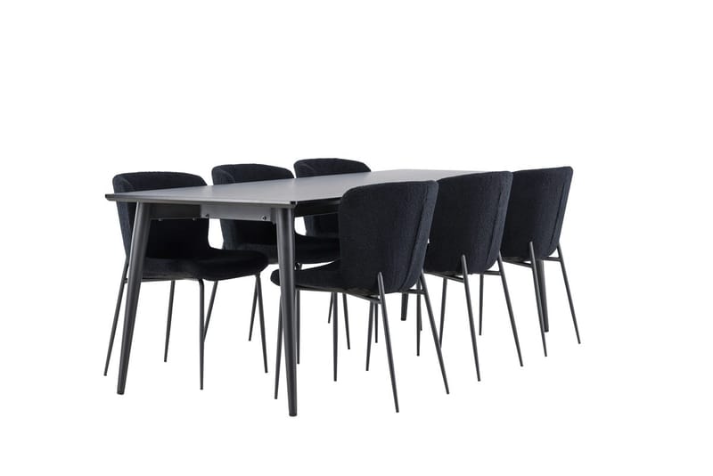 Ellis Matbord 230x85 cm med 6 Modesto Matstol - Möbler - Bord & matgrupp - Matgrupp