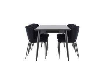 Ellis Matbord 230x85 cm med 6 Modesto Matstol - Möbler - Bord & matgrupp - Matgrupp