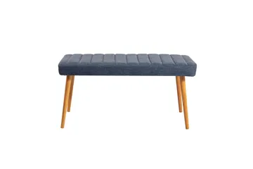 Ergene Matgrupp 120 cm Rektangulär - Natur/Marinblå - Möbler - Bord & matgrupp - Matgrupp