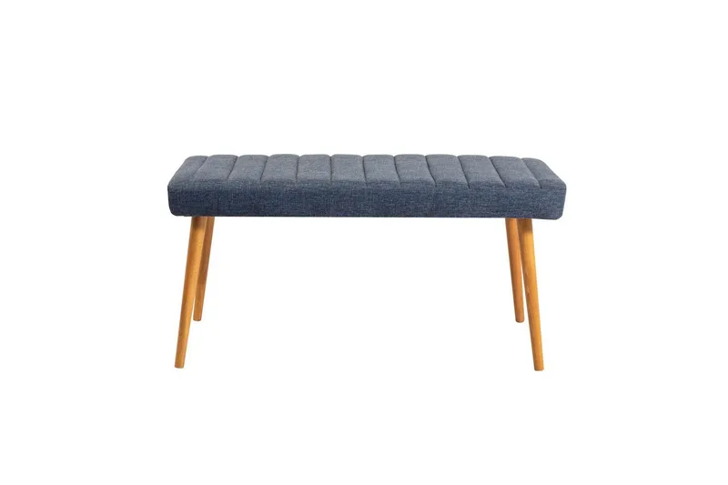 Ergene Matgrupp 120 cm Rektangulär - Natur/Marinblå - Möbler - Bord & matgrupp - Matgrupp